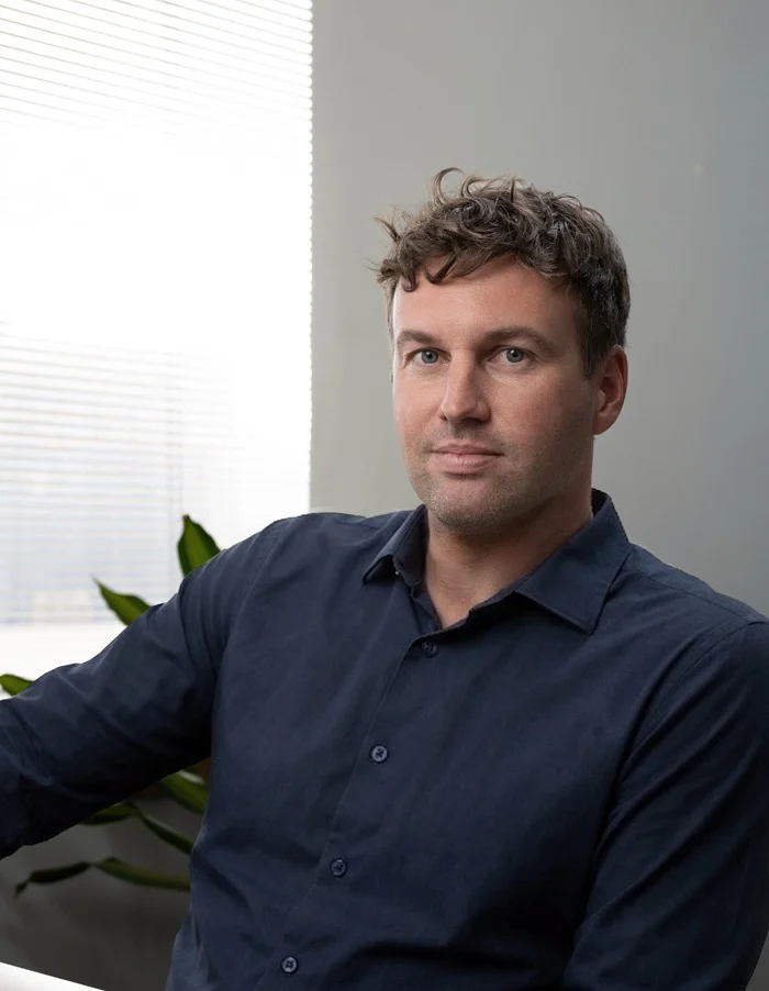Sam Silvey, founder and CEO of Spectruss, in the Chattanooga office