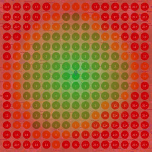 Local Search Heat Map