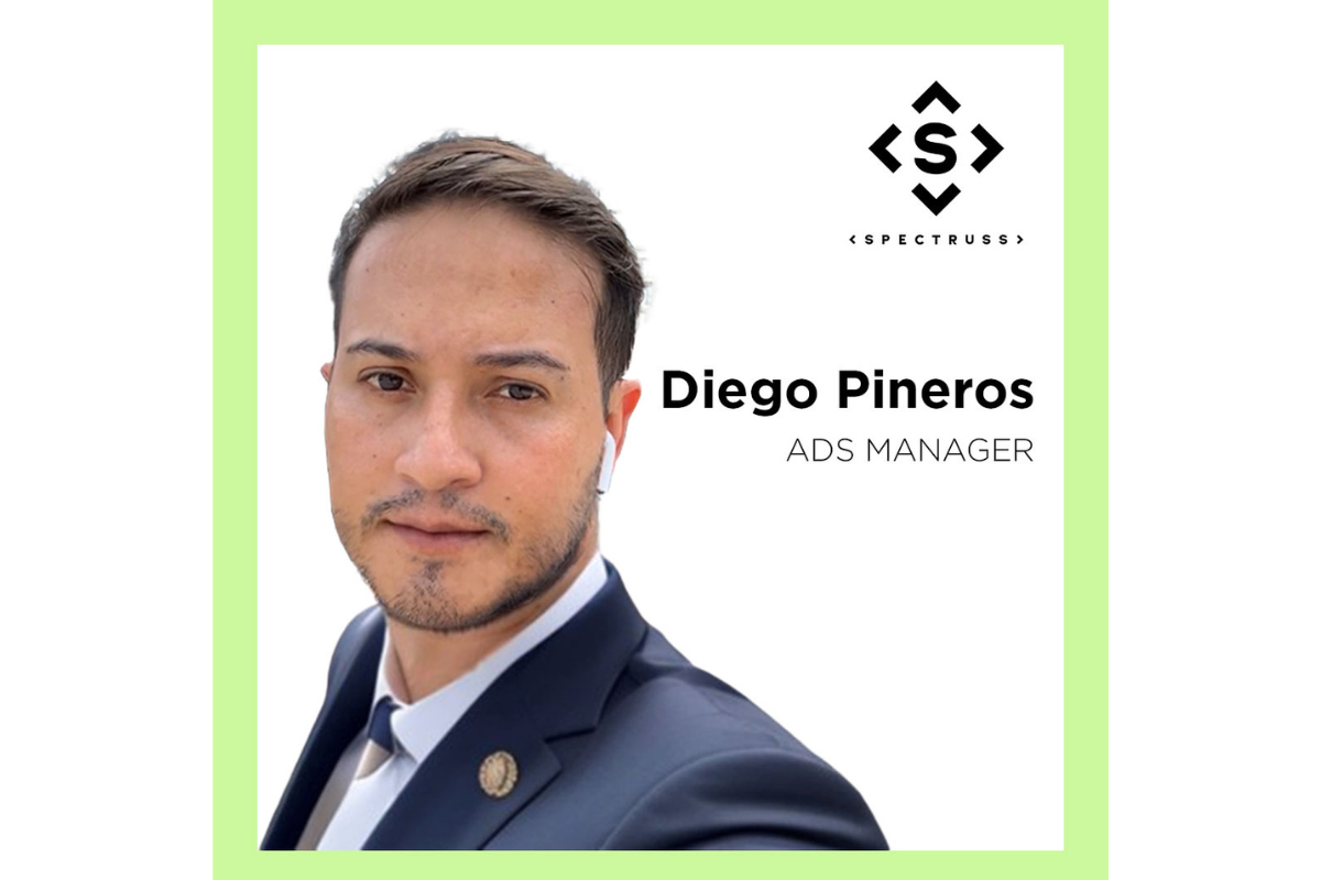 Diego Pineros, Ads Expert and Ads Manager at Spectruss, specializing in digital advertising and paid media strategies