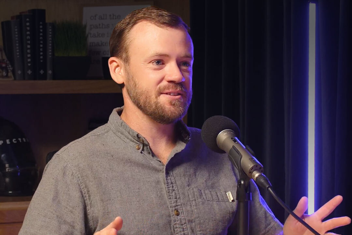 Chick-fil-A brand storytelling shared in a podcast episode with a business expert