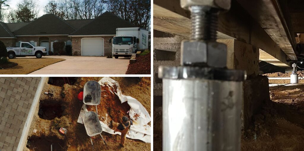 Basement and Crawlspace Solutions work by Spectruss
